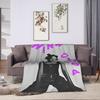 Nina Chuba Cantante Musicale Coperta Qualità Calda Plaid Inverno Bambino Decorazione Casa Moda Copriletto