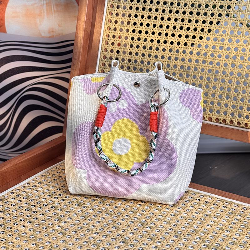 2025 Niedliche Tier Strickhandtasche - Damen Tragetasche mit großem Fassungsvermögen für Arbeit & Ausflüge