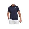 New Adidas Polo Shirt Men's Dark Blue H34701