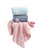 Coral fleece large bath towel soft and absorbent quick-drying pineapple grid bath towel thickened bath household towel