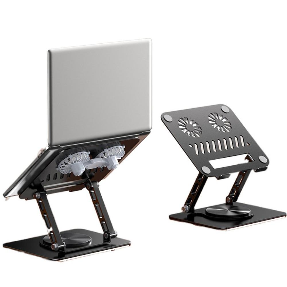 360 ° Rotatable Notebook Cooler Base Stand Foldable Tablet Radiator Bracket  Office/Home Use