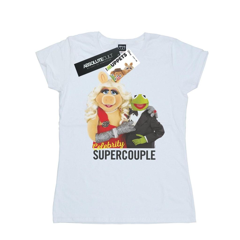Disney Womens/Ladies The Muppets Celebrity Supercouple Cotton T-Shirt