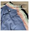Elegant Summer Waffle Knit Polo Collar Dress - Age-Reducing, Solid Color Short Skirt for Women (2026)