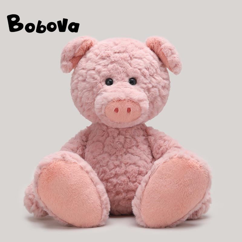 

Plush Toy Grey Wolf Dog Rabbit Fox Collectors Edition With Pp Cotton For Kids And Teens Pig