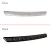 Stainless Steel For Land Rover Defender 110 -2024 External Rear Bumper Guard Plate Protect Cover Accessories Black and Silve