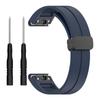 Silicone Watch Band for Garmin Fenix 8 43mm/Forerunner 570 42mm/Fenix 7S/6S/5S,Magnetic Buckle 20mm Sport Strap with Tools