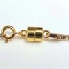 Bracciale Collana Gancio di Estensione Magnetico Catena Oro