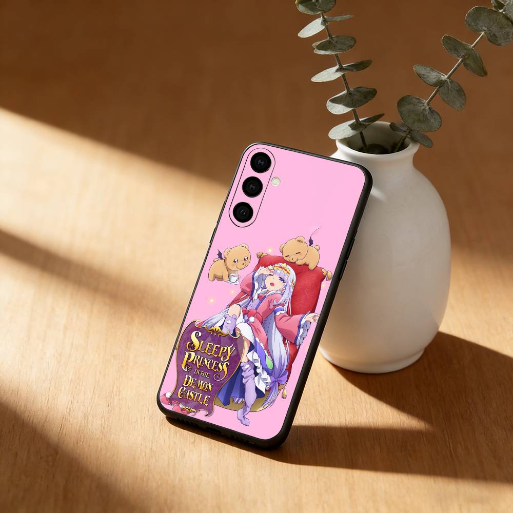 

S-sleepy P-princess in the demon C-castle Phone Case For Samsung GalaxyA13,21s,22,31,32,52,53,71,72,73,Soft Black Cover Samsung a71 4g