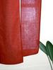 Sunny Day Fabric Width 85cm x Length Cotton Linen Japanese Style Curtain, Red, Approx. 170cm, Plain,