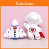 Astronaut Small Space Rocket Keychain Cute Girl Backpack Hanging Plush Doll