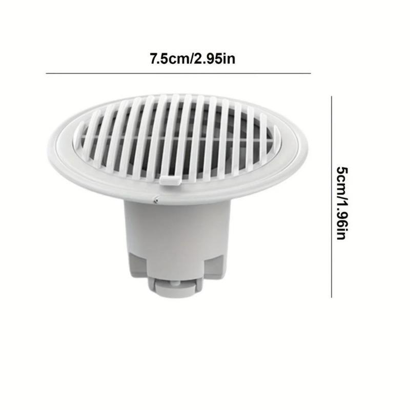 Adjustable Shower Drain Hair Catcher ABS Floor Drain Screen Cover Anti-Cockroach Pipe Odor Control Device Kitchen Accessories