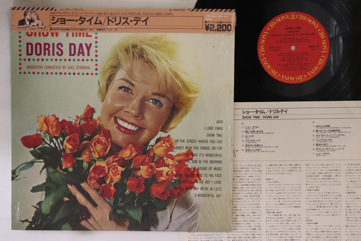

LP Record DORIS DAY - Show Time 22AP2721 CBS SONY Japan Obi Jazz Used