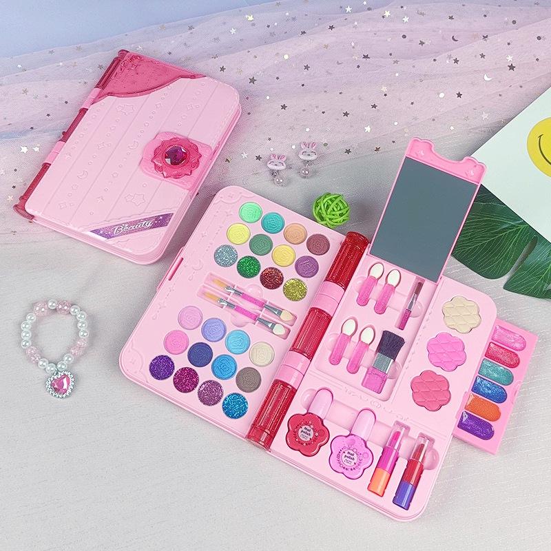 Children's Makeup Palette Toy: Princess Coloring Set for 3-Year-Old Girls