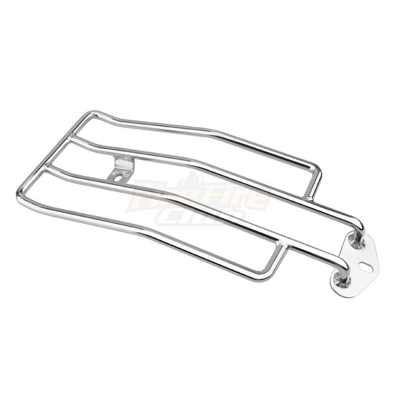 Motorcycle Rear Solo Seat Rear Fender Luggage Rack Chrome For Harley Sportster Iron XL883 XL1200 X48 Custom Roadster