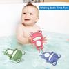 Frosch Badespielzeug, 3er Pack Frosch Wasserspielzeug Aufzieh-Schwimmbadespielzeug Badespielzeug Schwimmfrosch Uhrwerkspielzeug Aufzieh-Badespielzeug für Kleinkinder