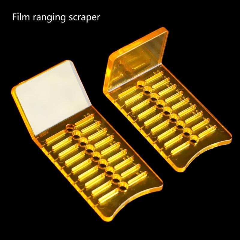 Car Tinting Squeegee Scraper with 90 Degree Rotation, Comfortable Handle for Glass and Body Wrapping Perfect Alignment