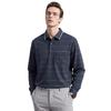 SHANSHAN Men's Autumn Wool-Blend Long-Sleeve Polo Shirt
