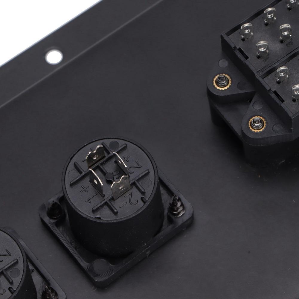 2PCS Back Panel Design Speaker Junction Box for 715 725 Stage Speakers Speaker Installation