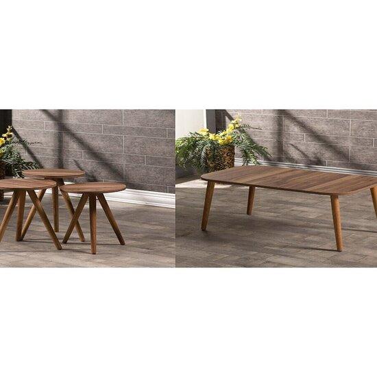 

Стол для раскроя и центральный стол из дерева Kr Turned Walnut