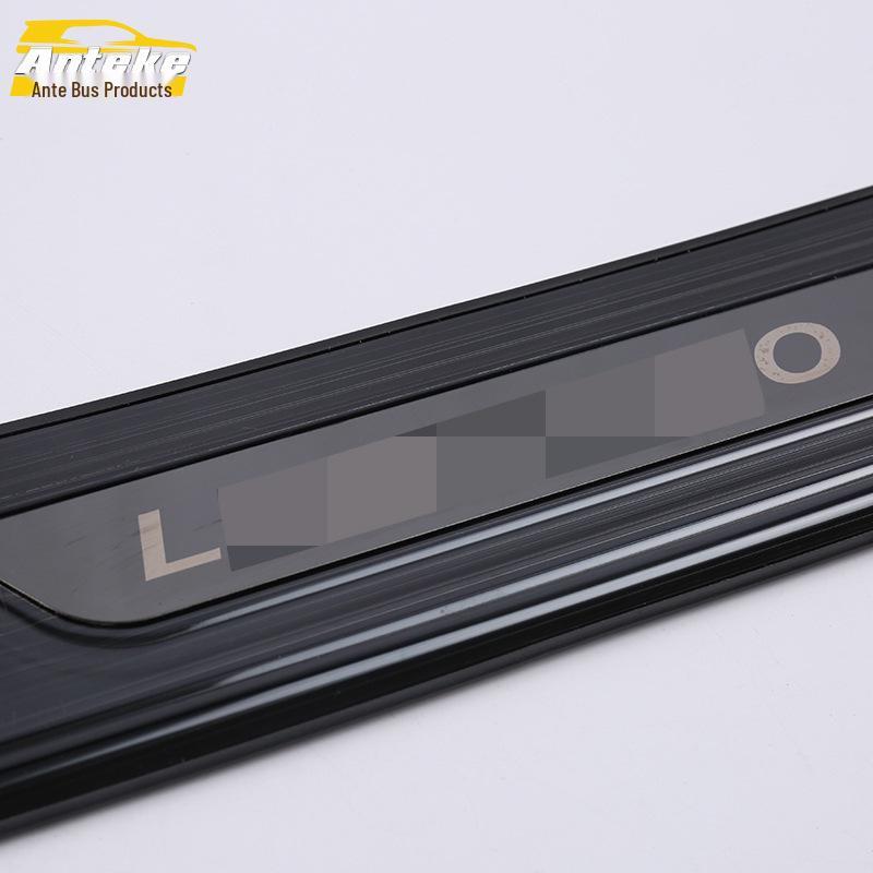 Stainless Steel Trunk Protector for 19 Lingdu: Rear Guard Plate & Tailgate Decorative Accessory