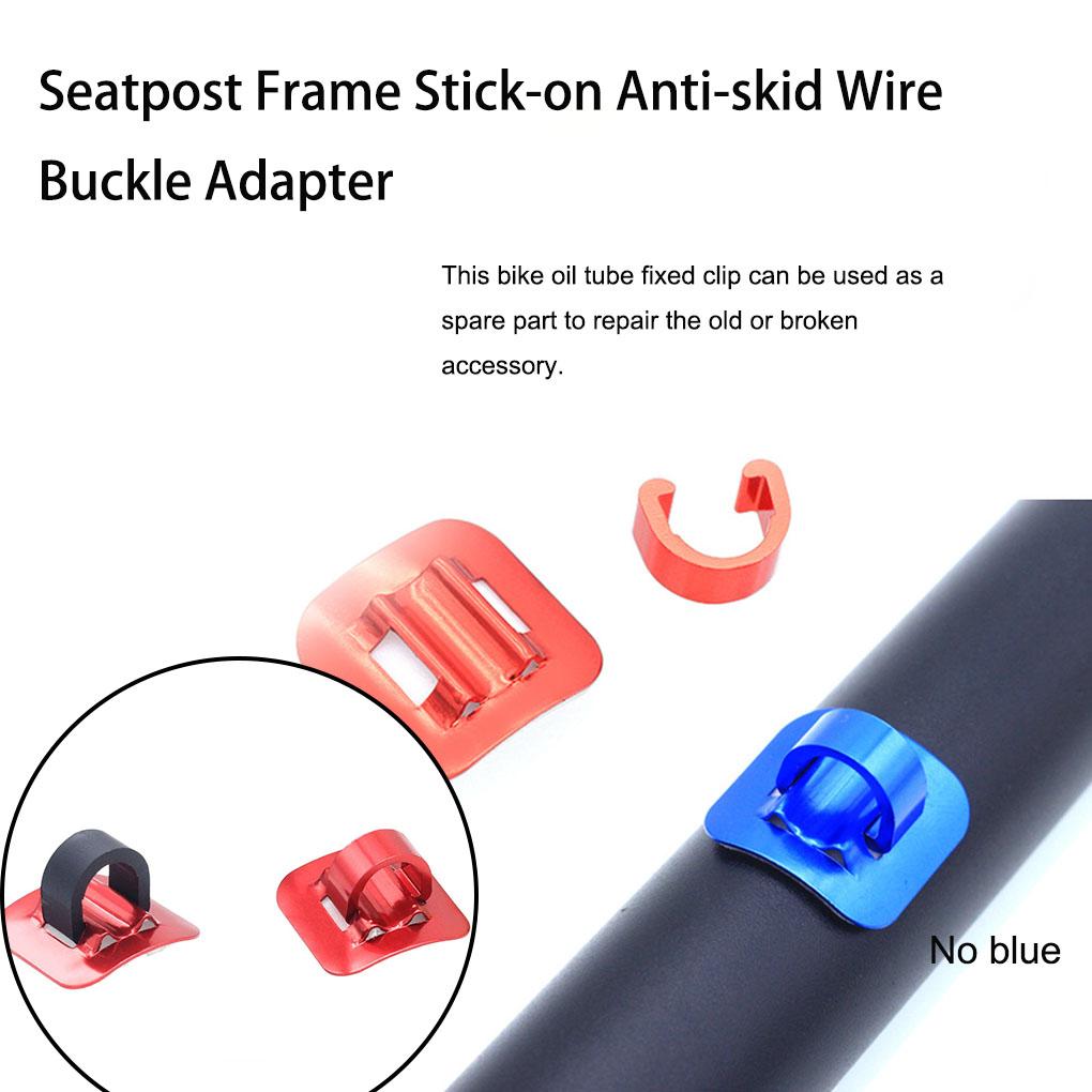 Mountain Bicycles Cable Housing Guide Clip Bikes Replacement C-shaped Brake Clamp Buckle Outdoor Repairing Supply