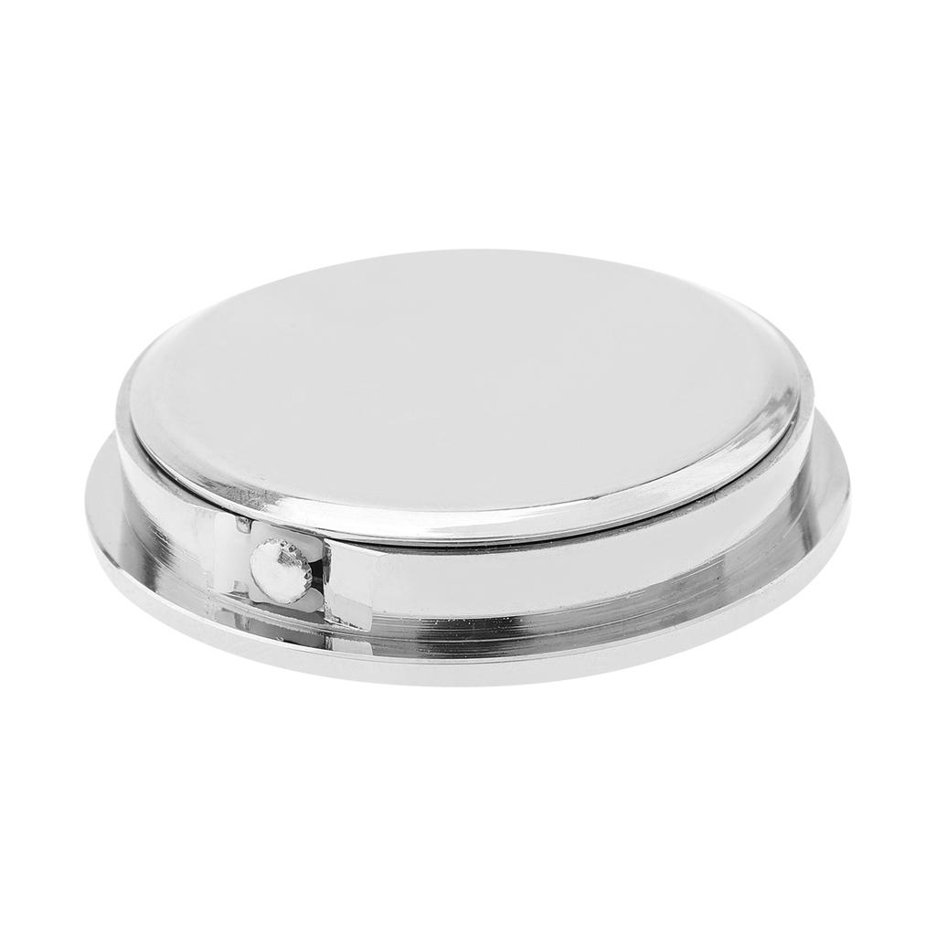 1-1/2 palca (37 mm) Kremenný strojček Okrúhla Mini Vložka do hodín pre otvor s priemerom 35 mm so strieborným rámčekom, Miniatúrna remeselná náhrada hodín