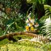 Valery Madelyn Gardening Goods Gardening Ornament Earth Fairy Gnome Fishing Day Garden Light Solar Light Outdoor Garden Decoration Garden Ornament Out