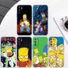 S-Simpsons-Art Transparent Phone Case for Motorola Moto G7 G8 G9 G84 G85 G73 G24 G15 Z2 Play Power Plus