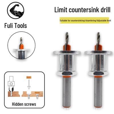Alloy Head Countersink Drill Bit for Woodworking and Screw Installation
