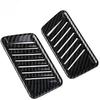 Korlot Carbon fiber Air Vent cover AC outlet trim on the side of dashboard kit for Ford F150 2021+ for 2023 F250 F350 Super Duty