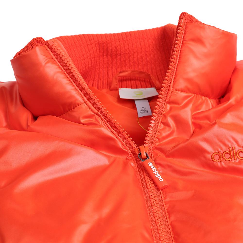 Adidas Neo Casual Life Series Teplá Pohodlná Měkká Lehká Péřová Bunda Pánská Bunda Oranžová AB8746