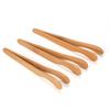 2pcs/set Anti-scalding Tea Cup Clips Kung Fu Set Accessories Leaf Tweezers Bamboo Clip Natural Root Single Tongs Teaware Kitchen