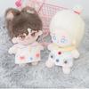 10CM Cotton Doll Sleeveless Hoodie Outfit: Starfish, Normal & Chubby Body Replacement Clothes