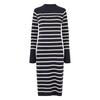 French Connection Womens/Ladies Milena Striped Crew Neck Bodycon Dress