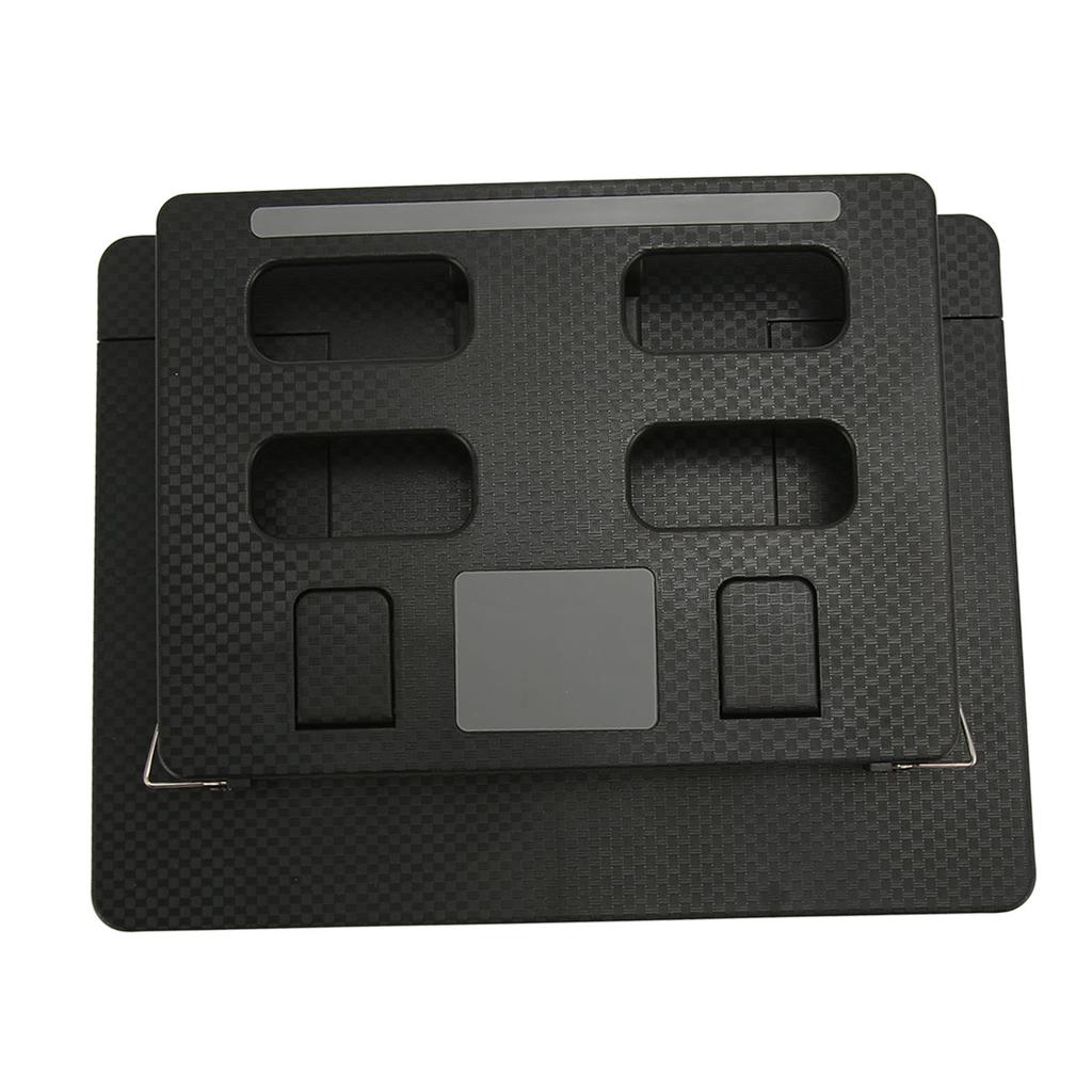 Laptop Stand with 360 Degrees  Rotating Base Adjustable Multifunction Ergonomic Laptop Riser Collapsible