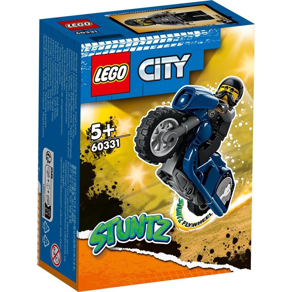 LEGO City Stunt Tour Bike 60331, a Toy Block Gift for Boys and Girls Ages 5 and Up.