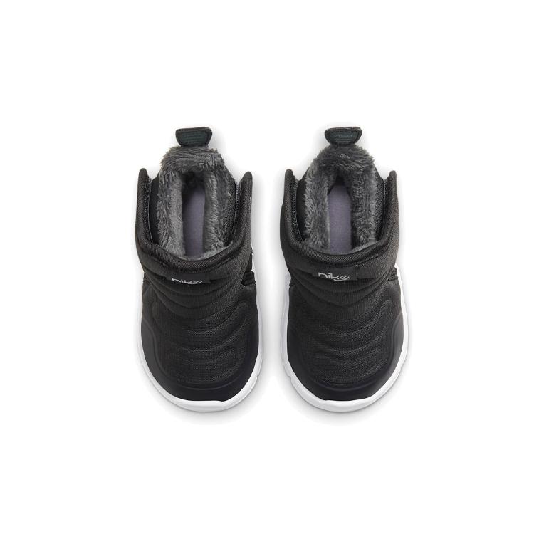 Nike Novice Fleece Lined Slip Resistant Thermal High Top Snow Boots Black Infant And Toddler AV8338-004