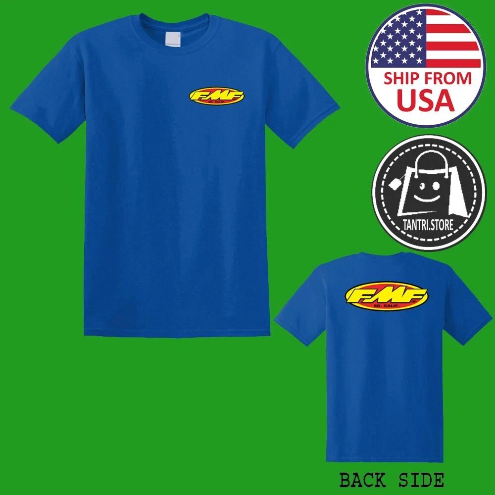 FMF Motocross Motorcycles Men s Royal Blue Size S to 5XL M