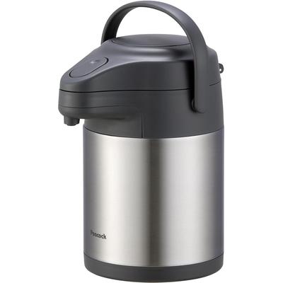 Peacock Thermos Stainless Air Pot 2.2 Liters Insulation Cooling Energy Saving Wide Mouth Tabletop Water Boiling Supply 2.2L MRS-22 XA