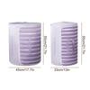 Cylindrical Quilt Compression Bags Large Capacity Stripe Household Quilt Foldable Storage Bag Storage Organization Tools