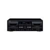 TEAC W-1200 - Lecteur De Cassette À Deux Platines - Noir - 30-1500 Hz - 6,3 Mm - 22 W