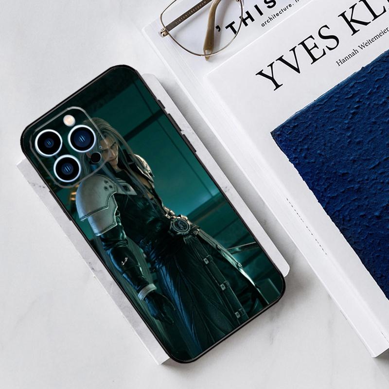 Final Fantasy Sephiroth Case For iPhone 17 Air 15 14 13 12 11 16 Pro Max Mini 16 15 Plus 16e Funda Silicone Cover