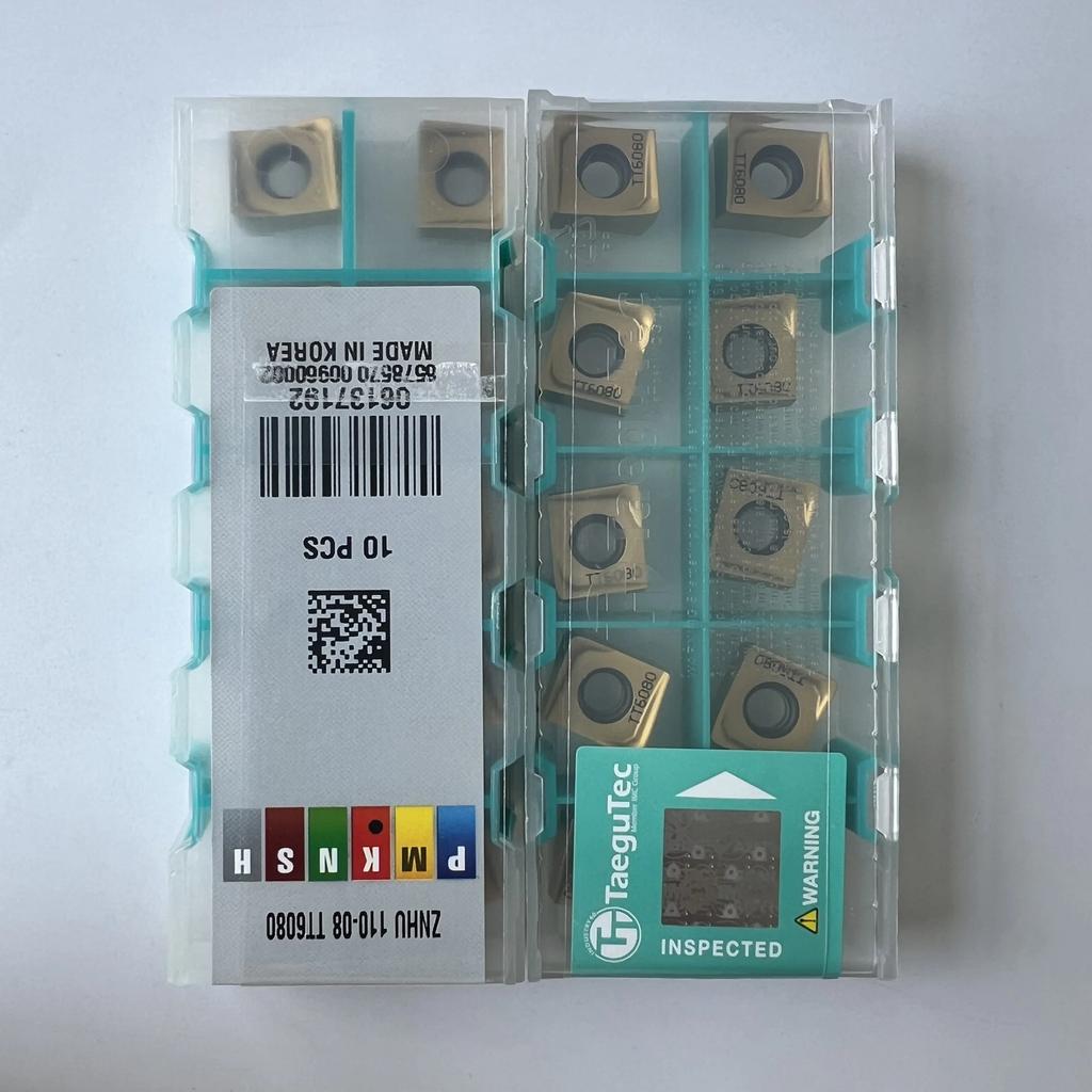 TaeguTec / ZNHU110-08 TT6080 / Original Carbide Blade 10 Pcs