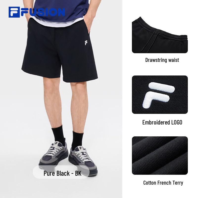 FILA FUSION Men s Zhang Hao Knit Five-Point Shorts M