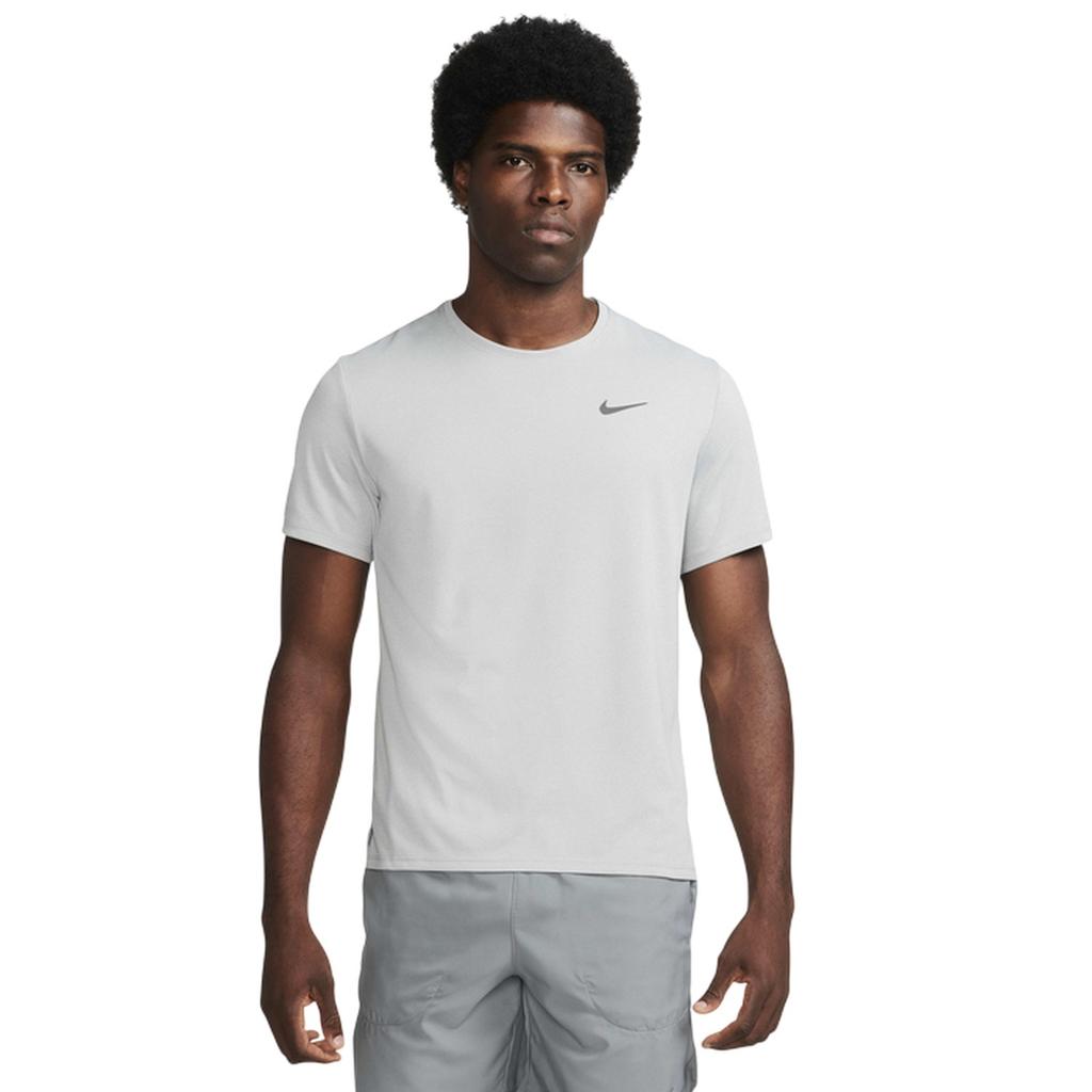 Nike Mens Miler Swoosh Reflective Detail T-Shirt