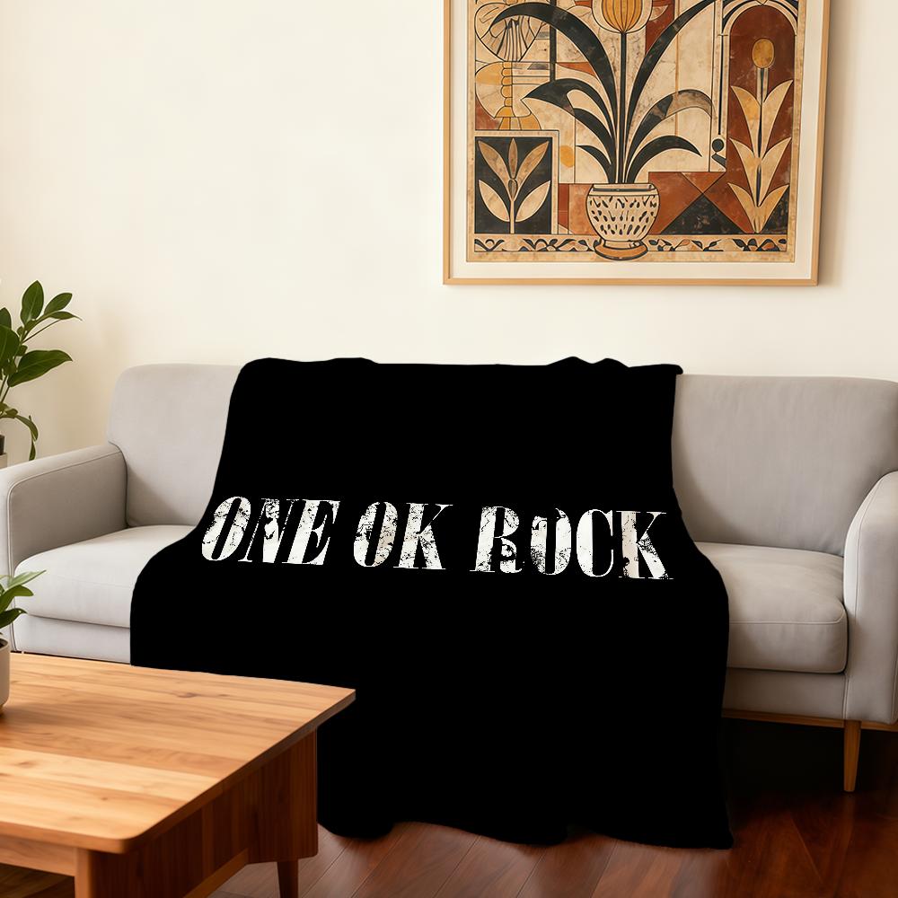 Band O-ONE OK ROCK Detox Blanket Super Warm Comfortable Plush Throw Blanket Child Home Sofa Bedroom Gift 30x40in