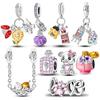 Authentic Copper Charm Bead Charms Bead Charms Dreamcatcher Coffee Perfume Pendants Compatible With Women Bracelets Do It Yourself Jewellery Gift
