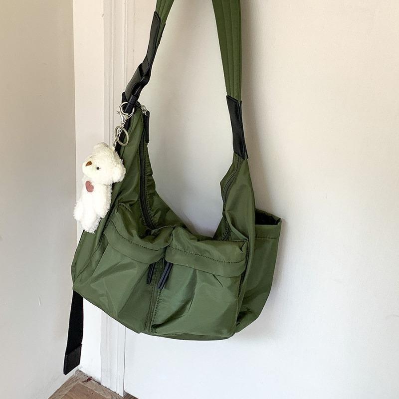 Casual Nylon Dumpling Bag Large Capacity Fashion Messenger Bag Women Niche High Sense Versatile Shoulder Bag Women