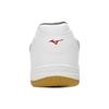 Mizuno School Indoor Durable Low-Top Badminton Shoes Unisex Shoes White Red 29KV13062
