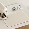 Kitchen Countertop Simple Dish Drying Mat Non-slip Aesthetic Absorbent Drainer Mat Ideal Kitchen Accessories